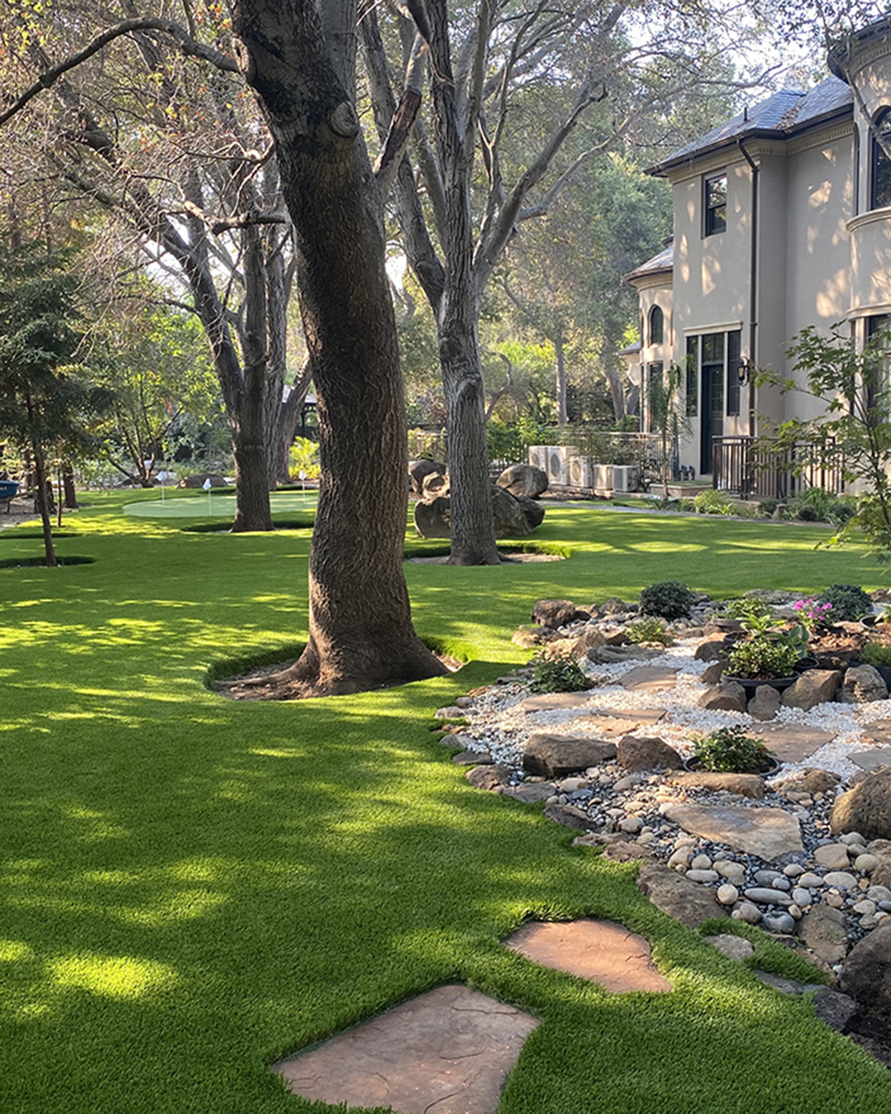 Synthetic Grass installation in Pleasanton, CA